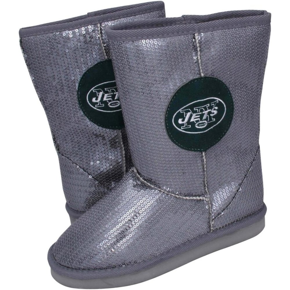 New York Jets Sequin Boots